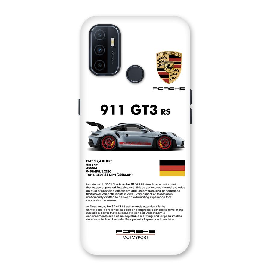 Supercar Features Back Case for Oppo A32