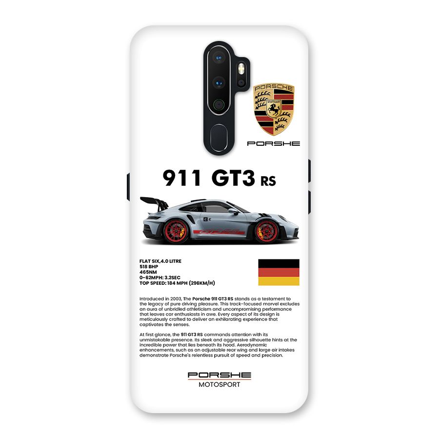 Supercar Features Back Case for Oppo A5 (2020)