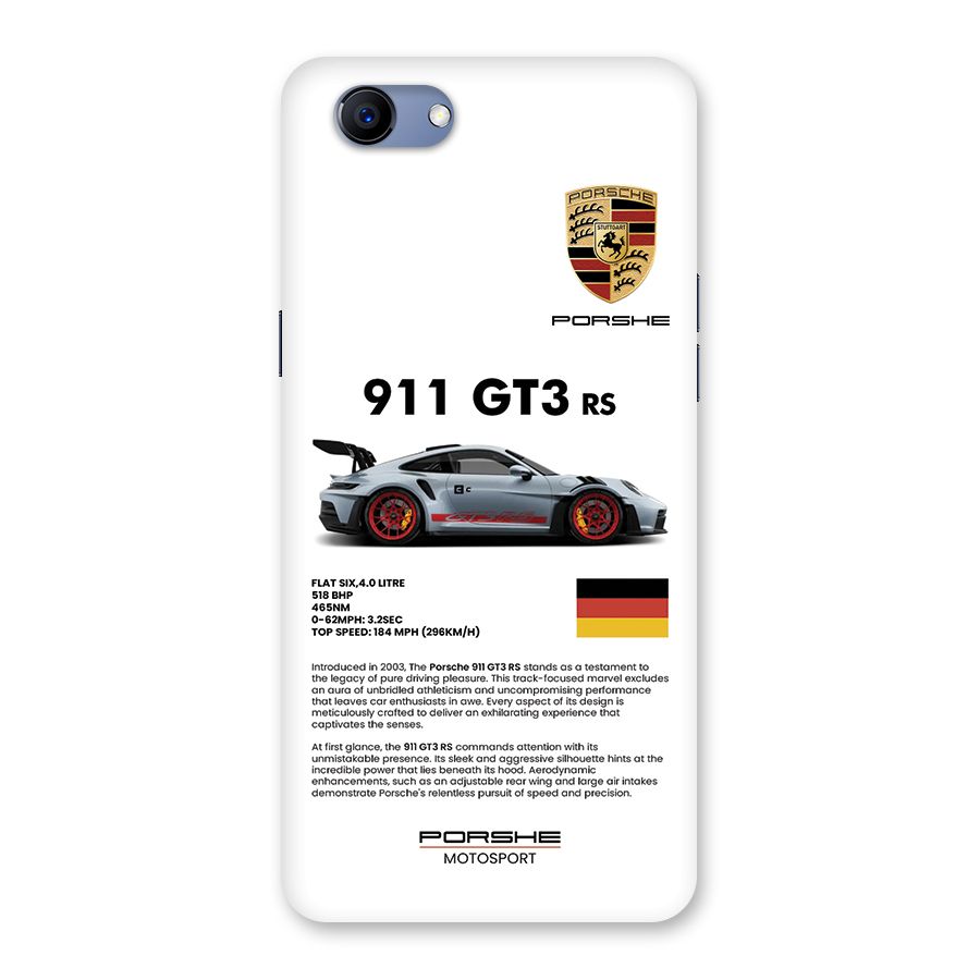 Supercar Features Back Case for Realme 1