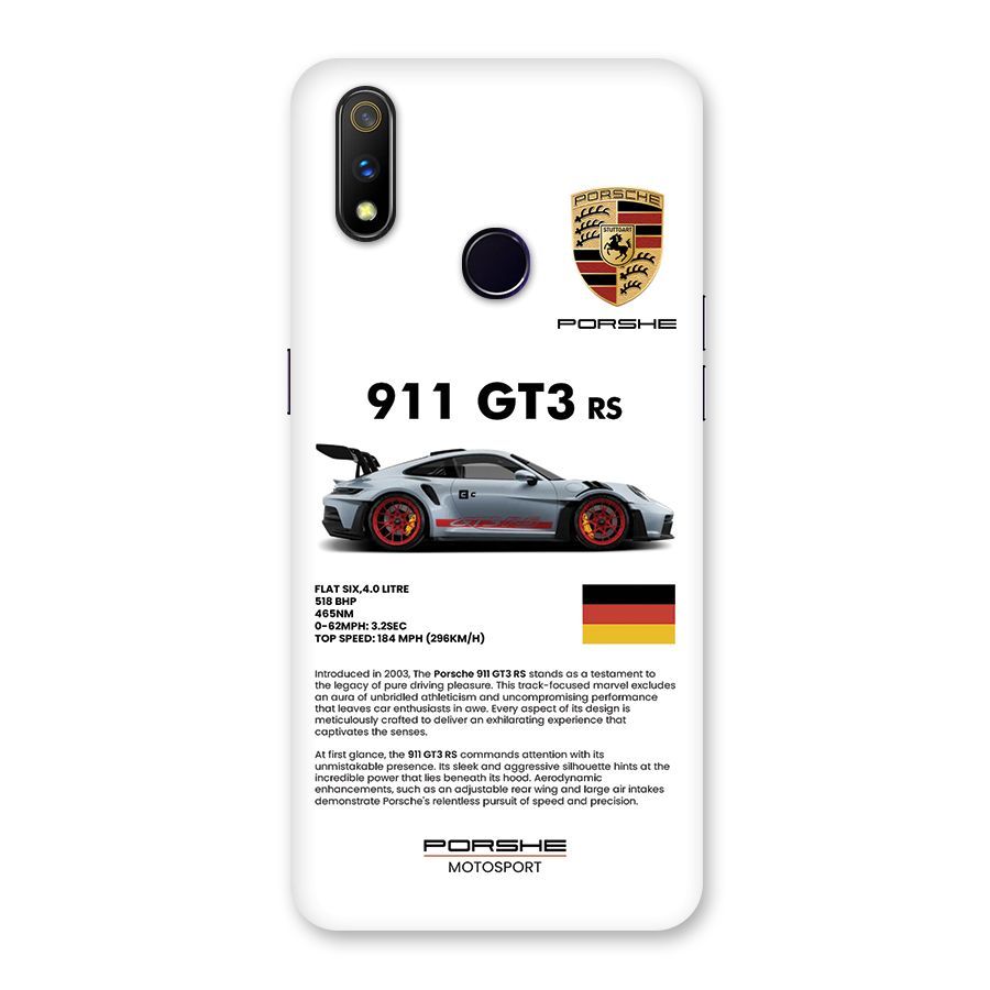 Supercar Features Back Case for Realme 3 Pro