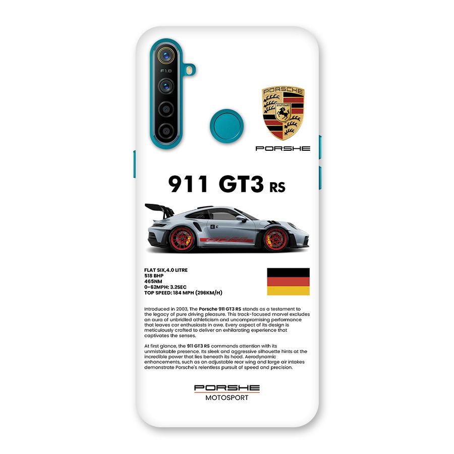 Supercar Features Back Case for Realme 5i