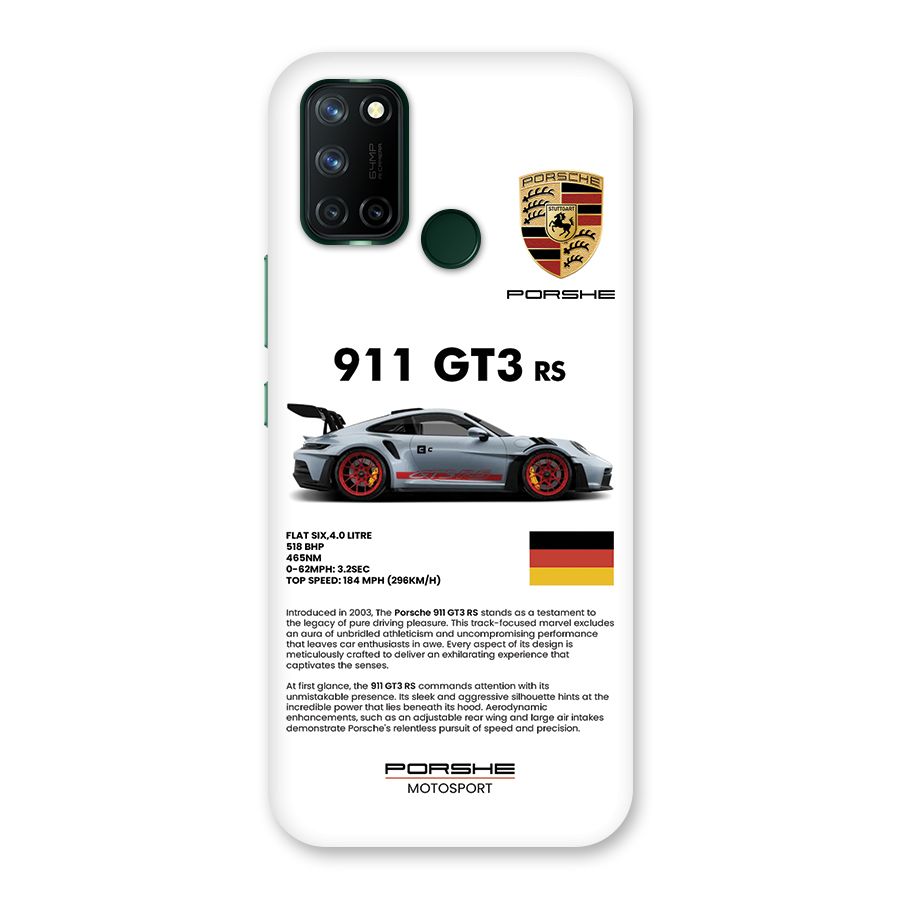 Supercar Features Back Case for Realme C17