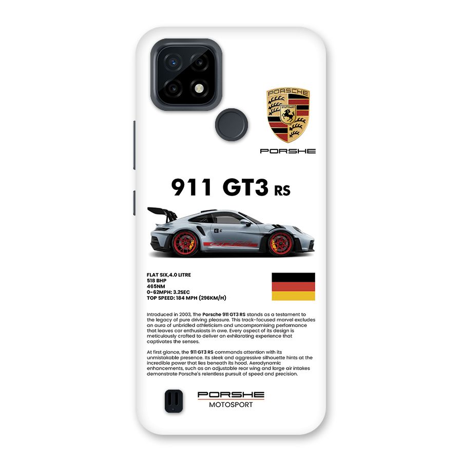 Supercar Features Back Case for Realme C21