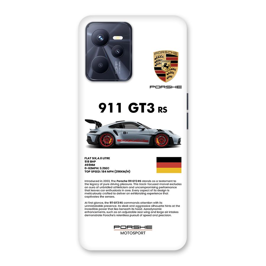 Supercar Features Back Case for Realme C35
