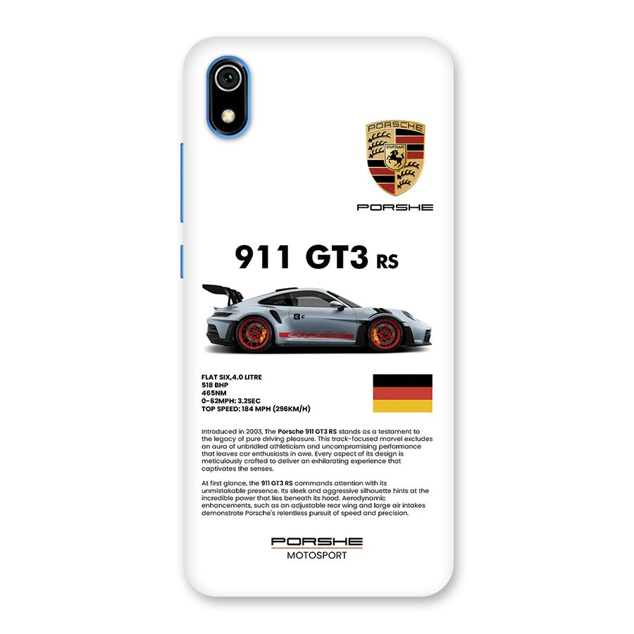 Supercar Features Back Case for Redmi 7A