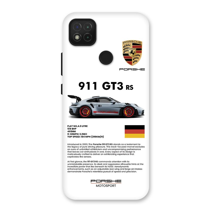 Supercar Features Back Case for Redmi 9 Activ