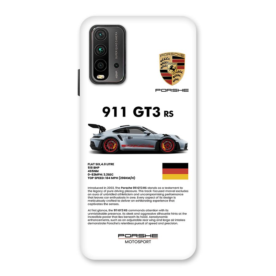 Supercar Features Back Case for Redmi 9 Power