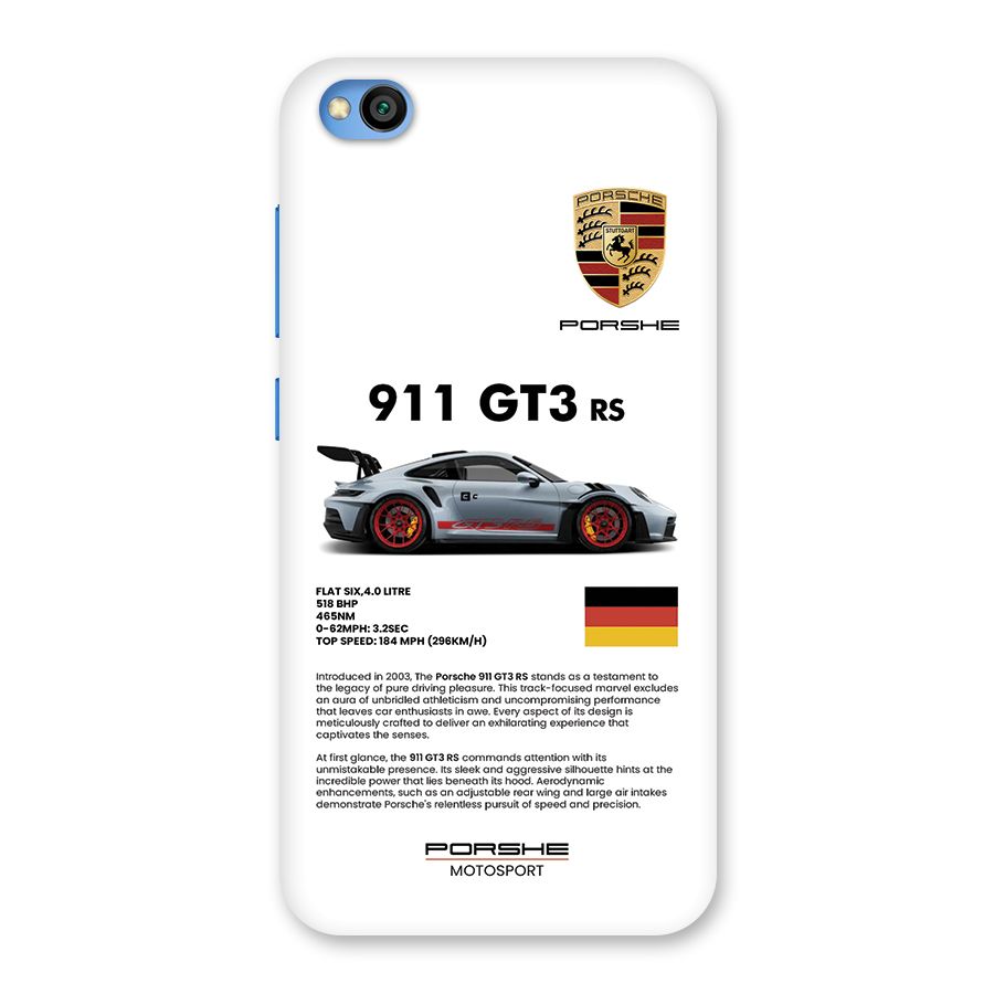 Supercar Features Back Case for Redmi Go