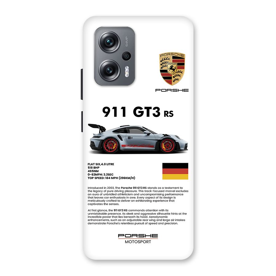 Supercar Features Back Case for Redmi K50i