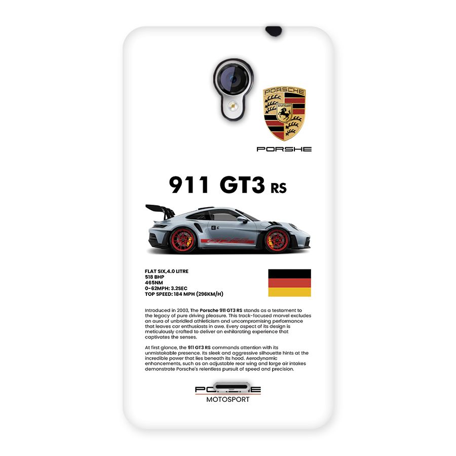 Supercar Features Back Case for Unite 2 A106