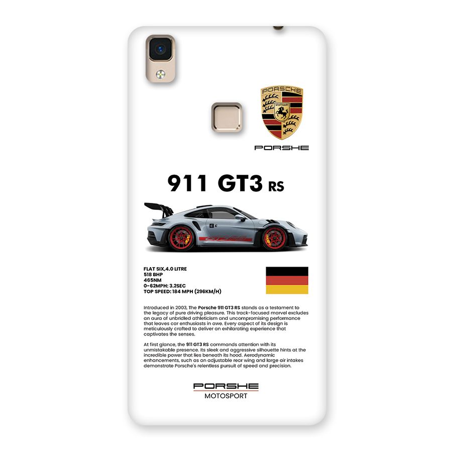 Supercar Features Back Case for V3 Max
