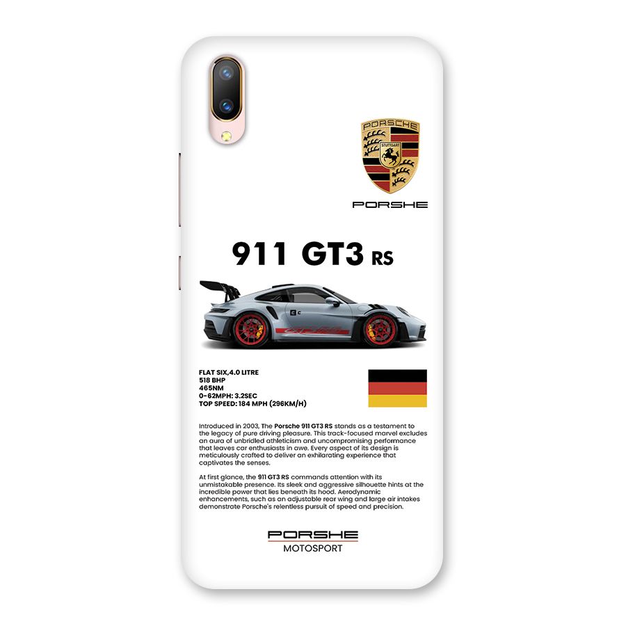 Supercar Features Back Case for Vivo V11 Pro