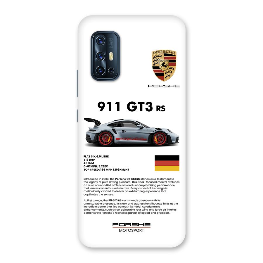 Supercar Features Back Case for Vivo V17