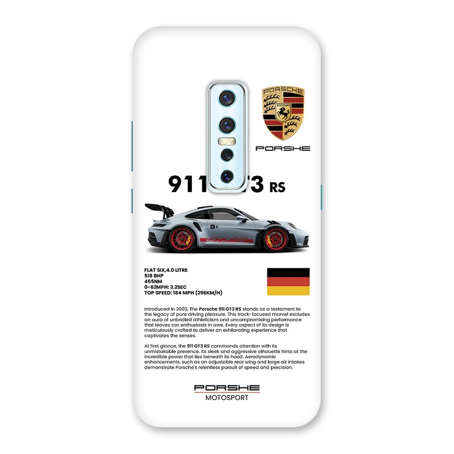 Supercar Features Back Case for Vivo V17 Pro
