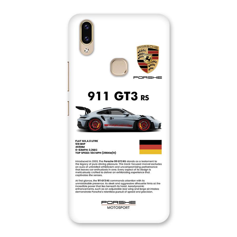 Supercar Features Back Case for Vivo V9