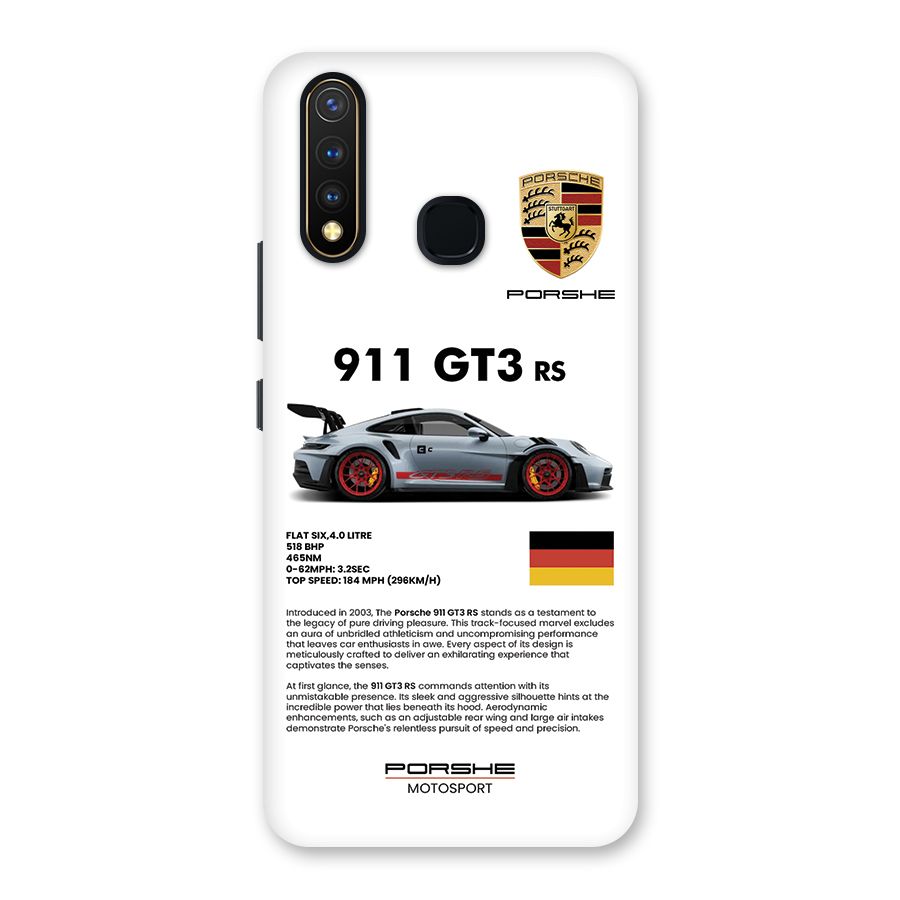 Supercar Features Back Case for Vivo Y19