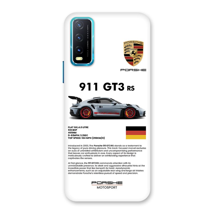 Supercar Features Back Case for Vivo Y20