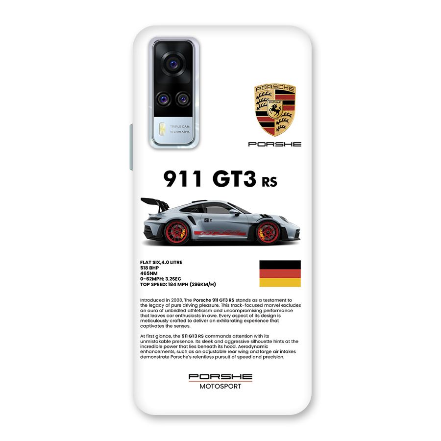 Supercar Features Back Case for Vivo Y31