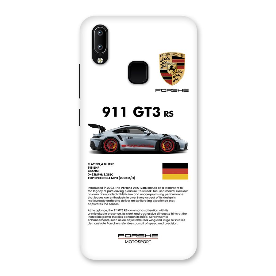 Supercar Features Back Case for Vivo Y93