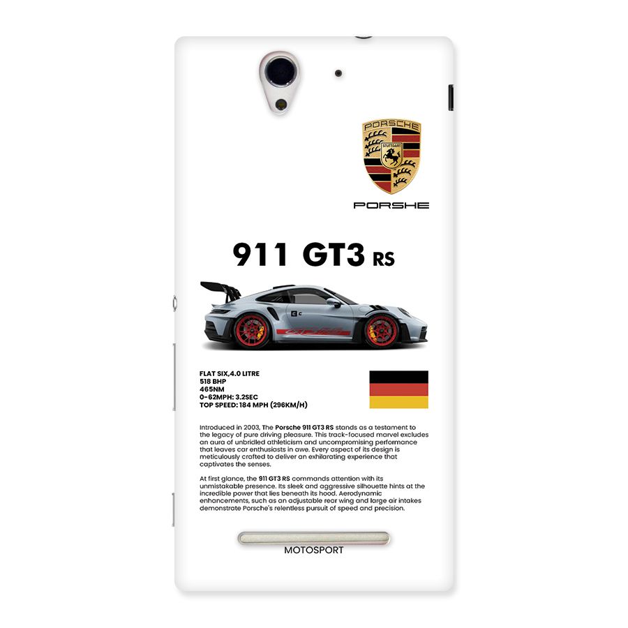Supercar Features Back Case for Xperia C3