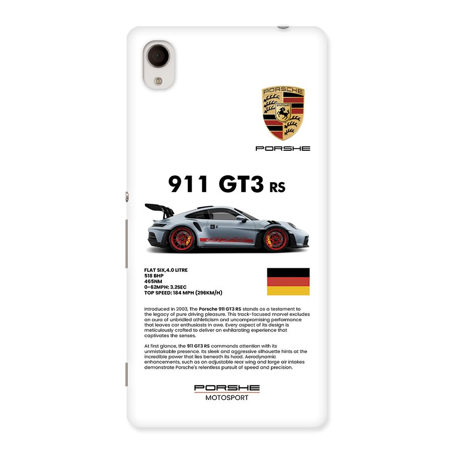 Supercar Features Back Case for Xperia M4