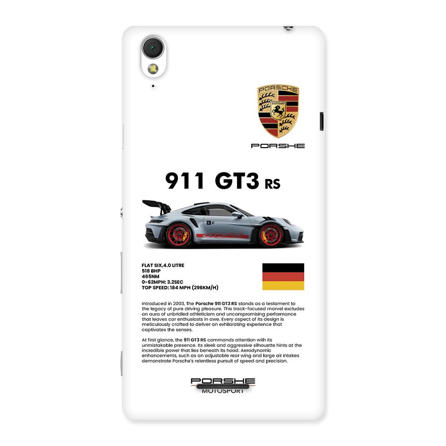 Supercar Features Back Case for Xperia T3