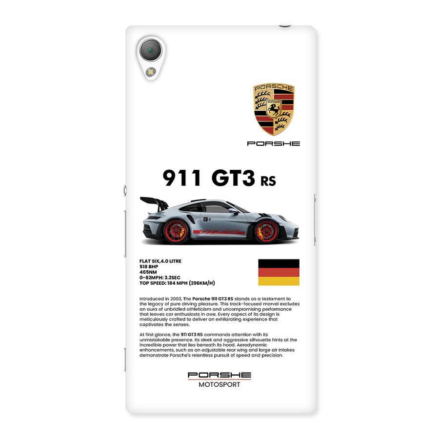 Supercar Features Back Case for Xperia Z3