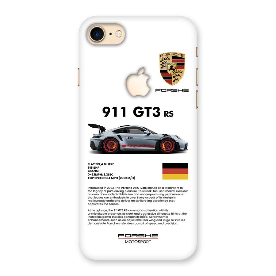 Supercar Features Back Case for iPhone 7 Apple Cut