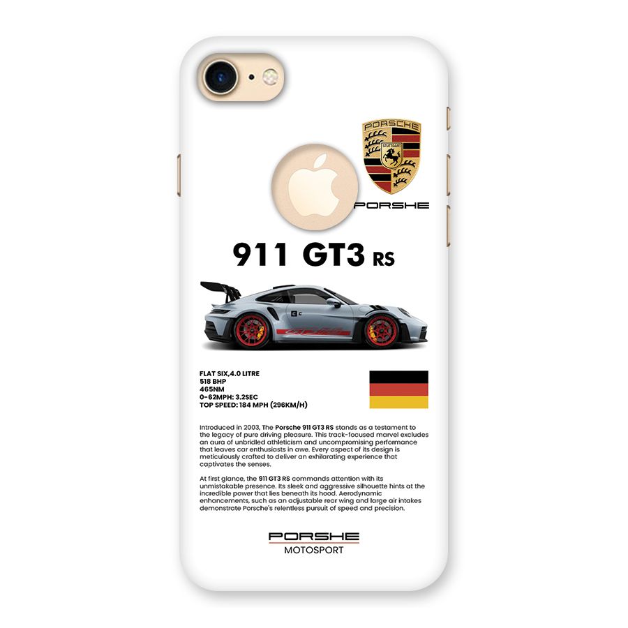 Supercar Features Back Case for iPhone 7 Logo Cut