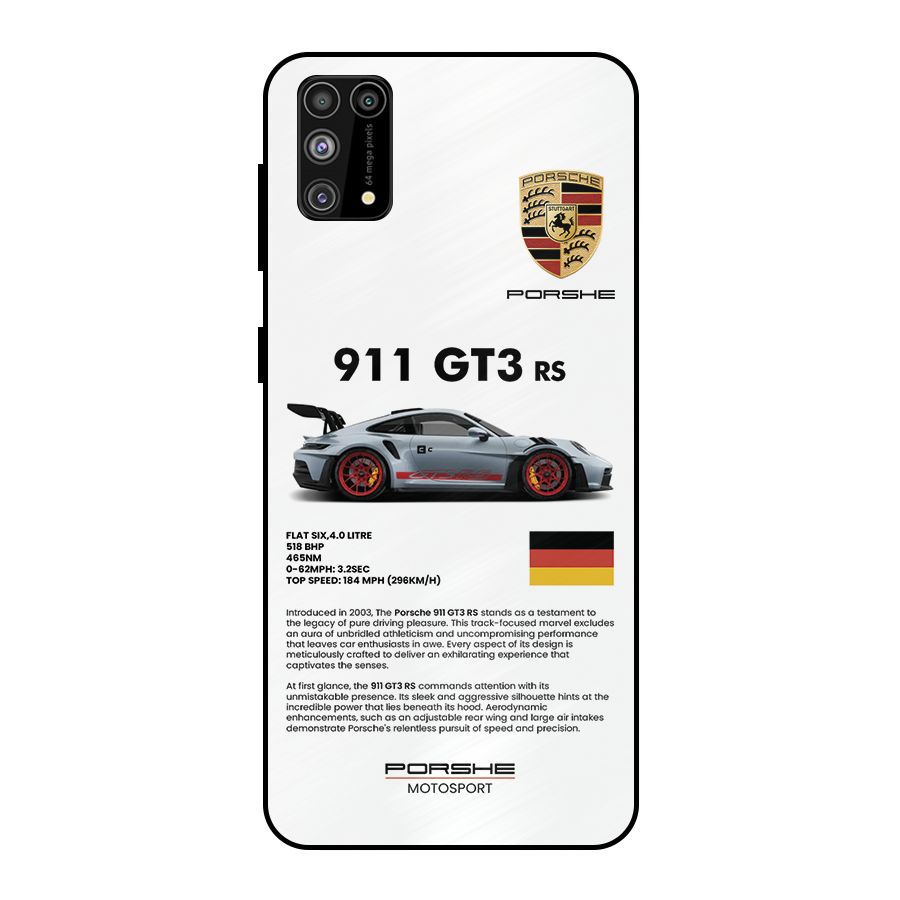 Supercar Features Metal Back Case for Galaxy F41