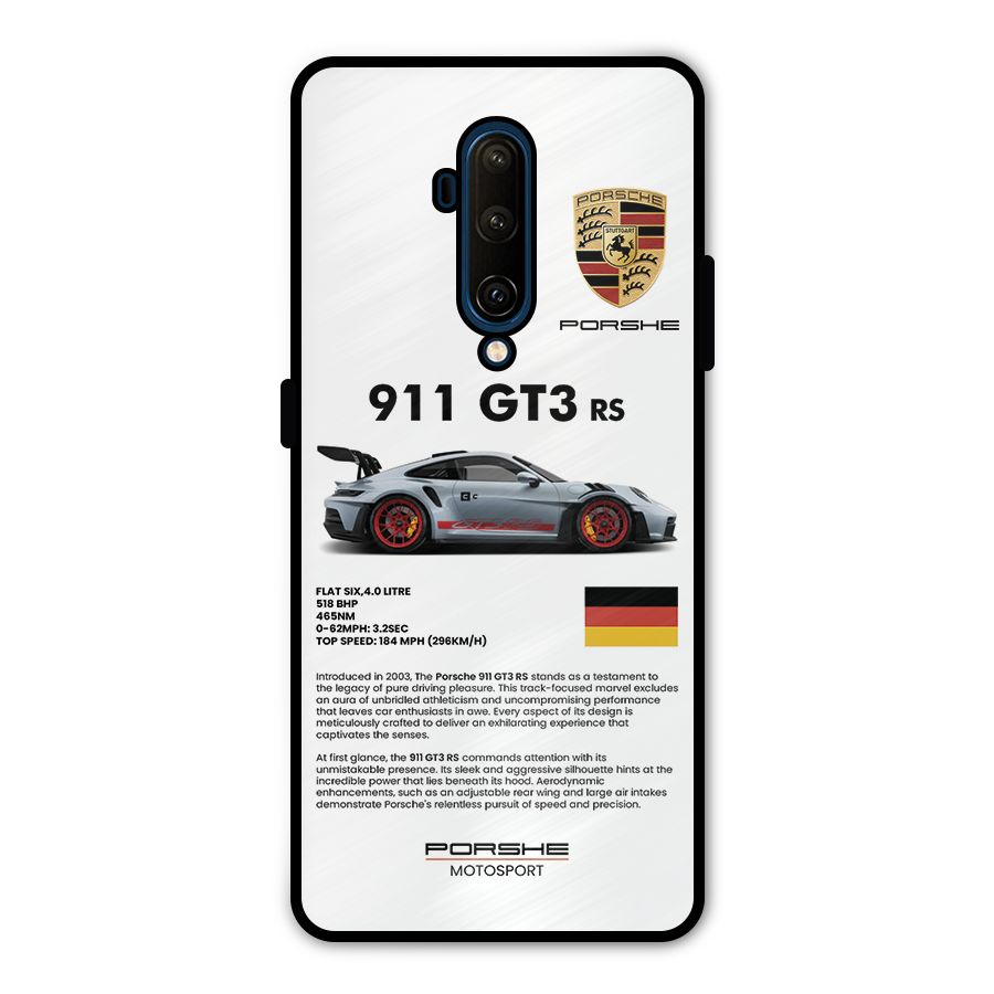 Supercar Features Metal Back Case for OnePlus 7T Pro