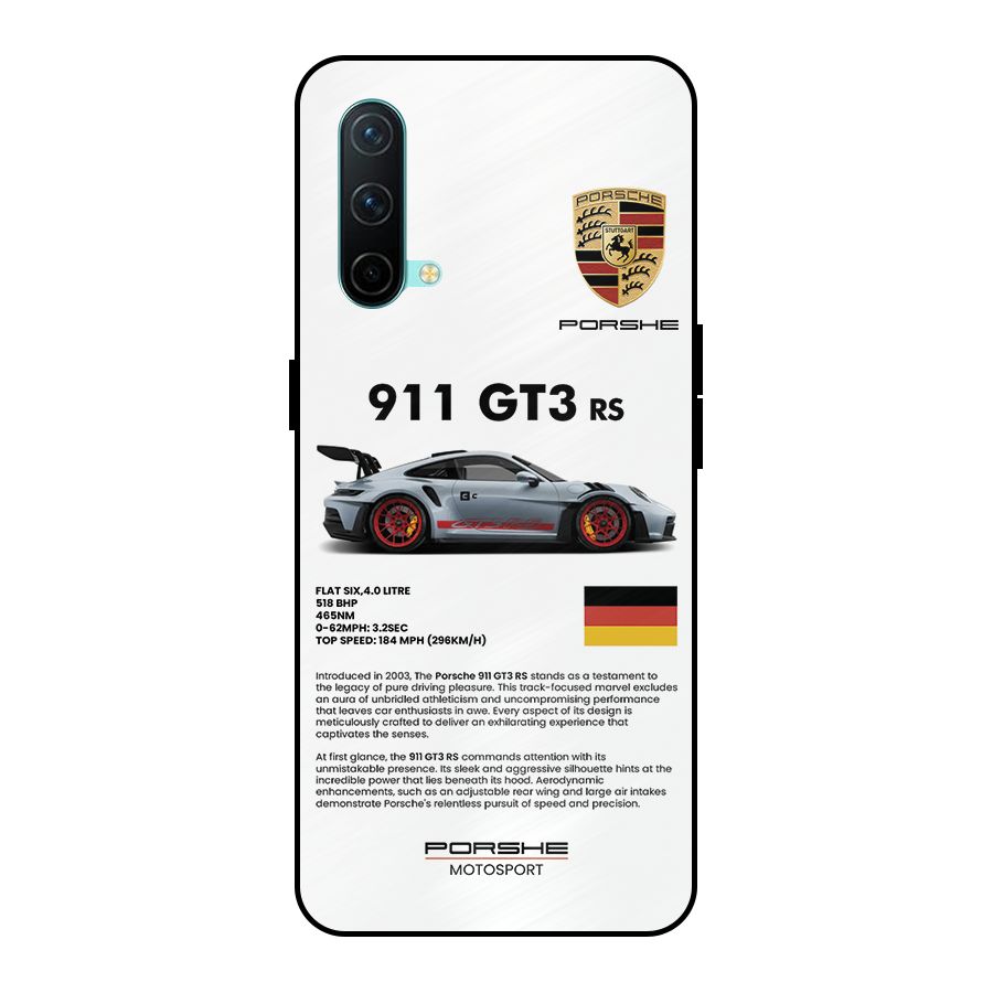 Supercar Features Metal Back Case for OnePlus Nord CE 5G