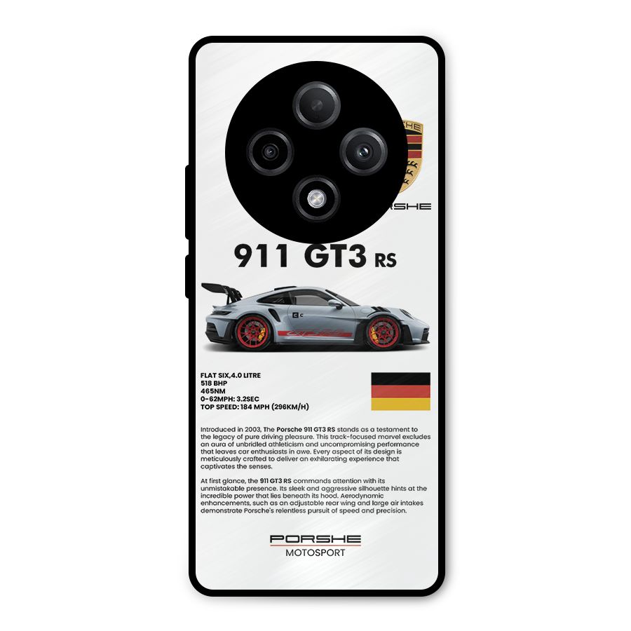 Supercar Features Metal Back Case for Oppo F27 Pro Plus