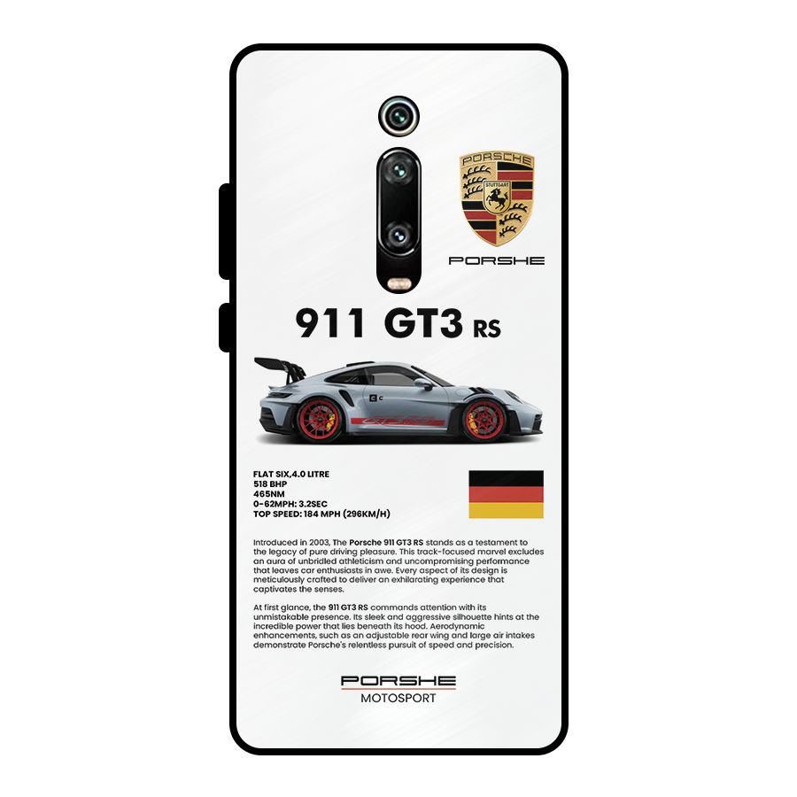 Supercar Features Metal Back Case for Redmi K20