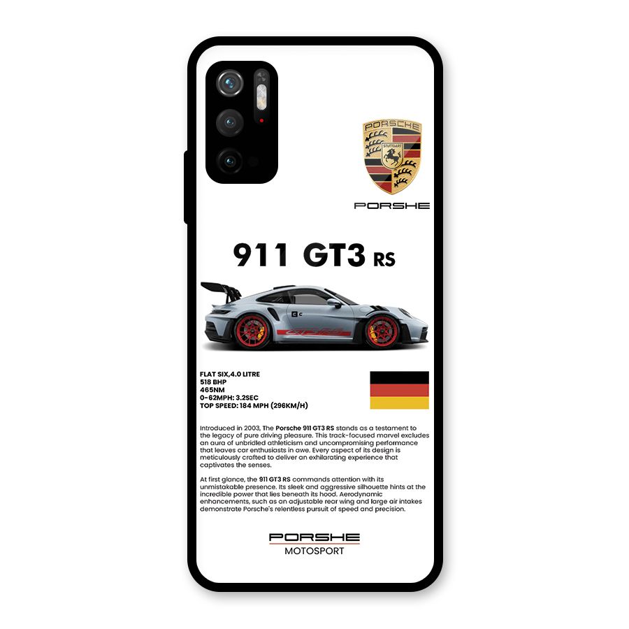 Supercar Features Metal Back Case for Redmi Note 10T 5G
