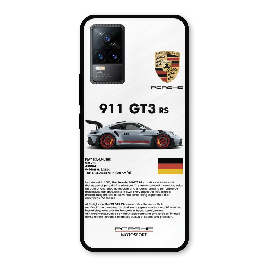 Supercar Features Metal Back Case for Vivo Y73