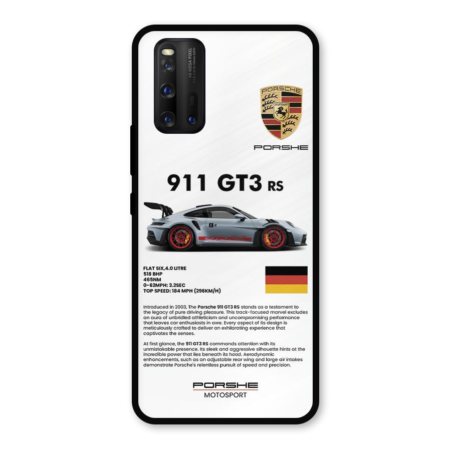 Supercar Features Metal Back Case for iQOO 3