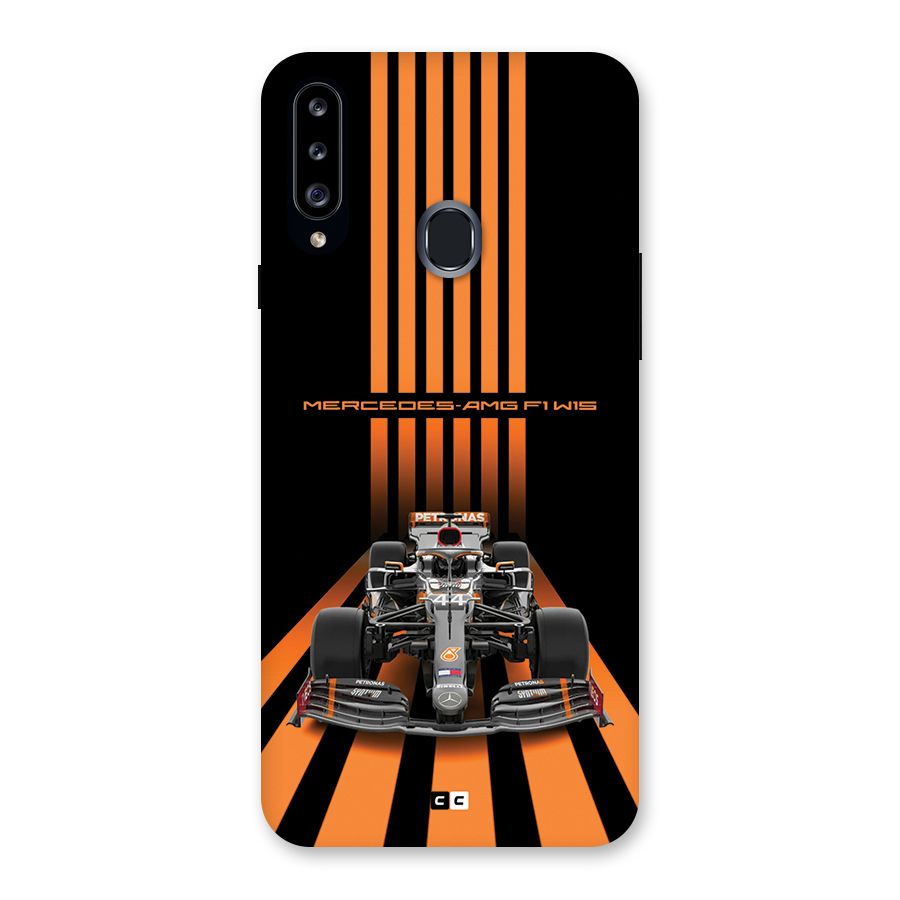 Supercar On Track Back Case for Galaxy A20s
