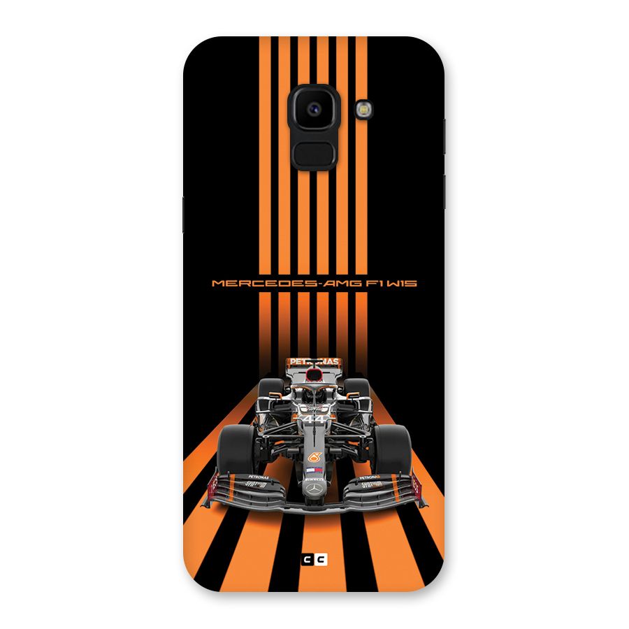Supercar On Track Back Case for Galaxy J6