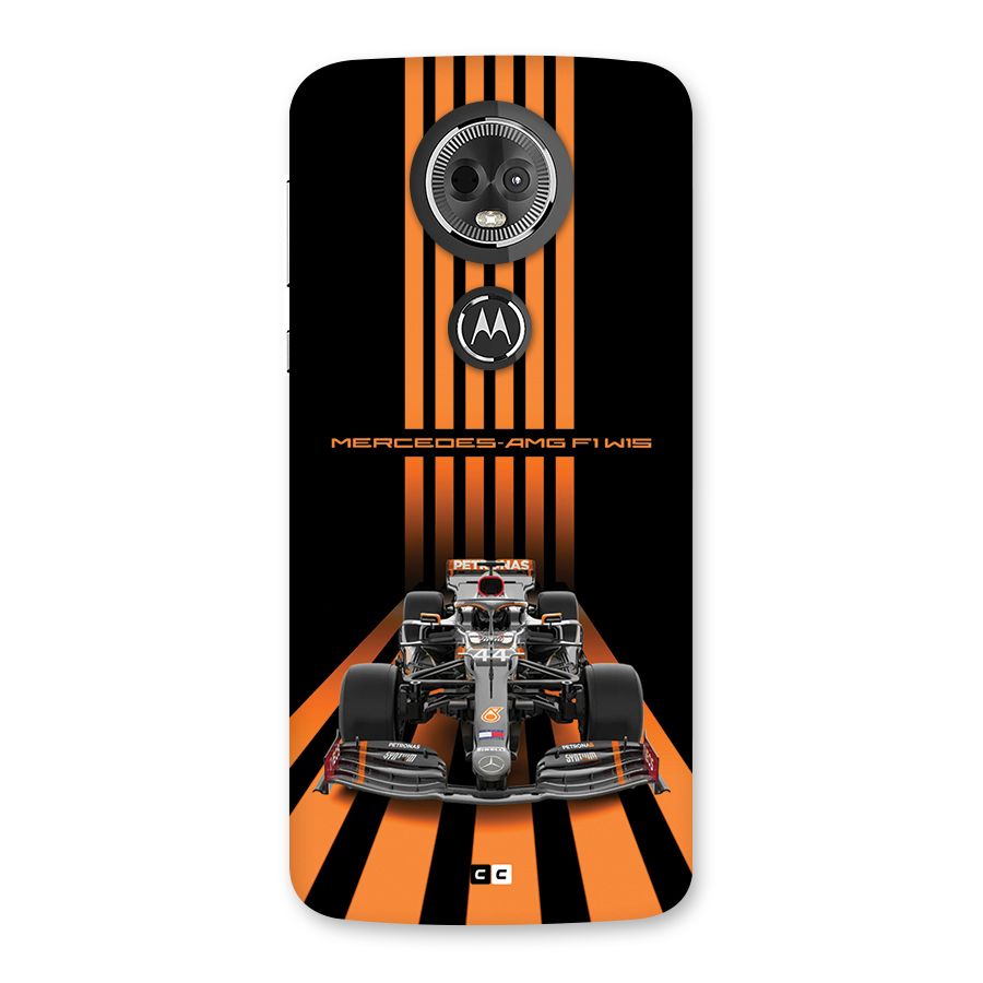 Supercar On Track Back Case for Moto E5 Plus