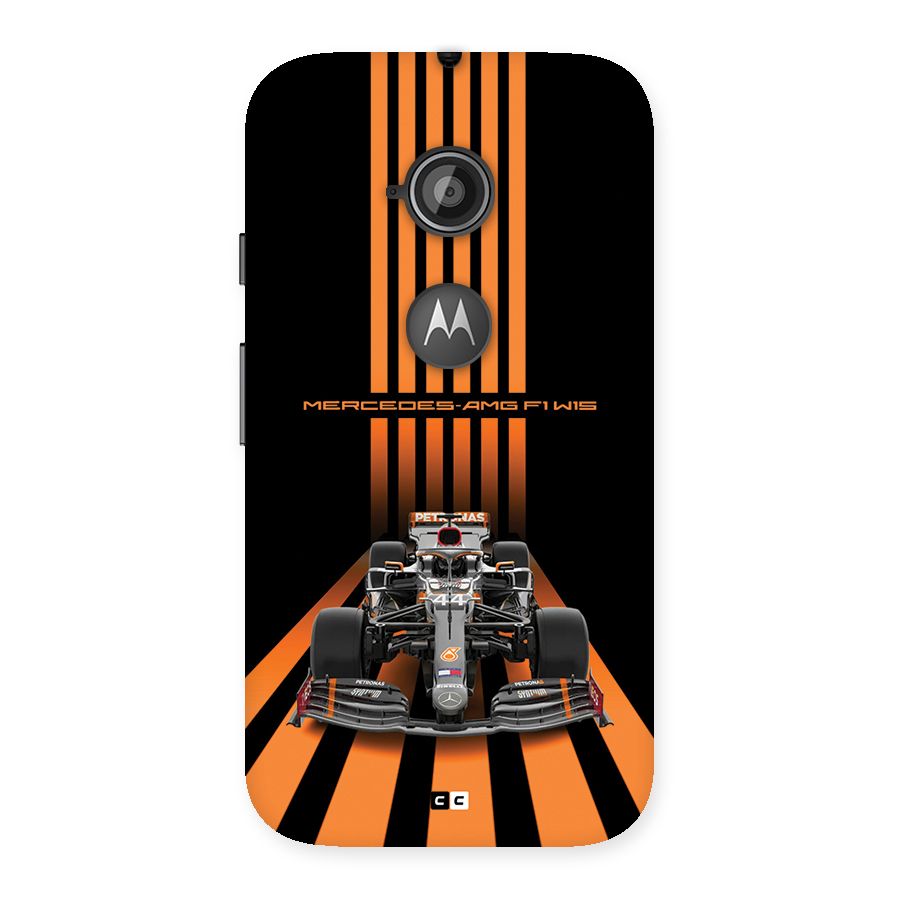 Supercar On Track Back Case for Moto E 2nd Gen
