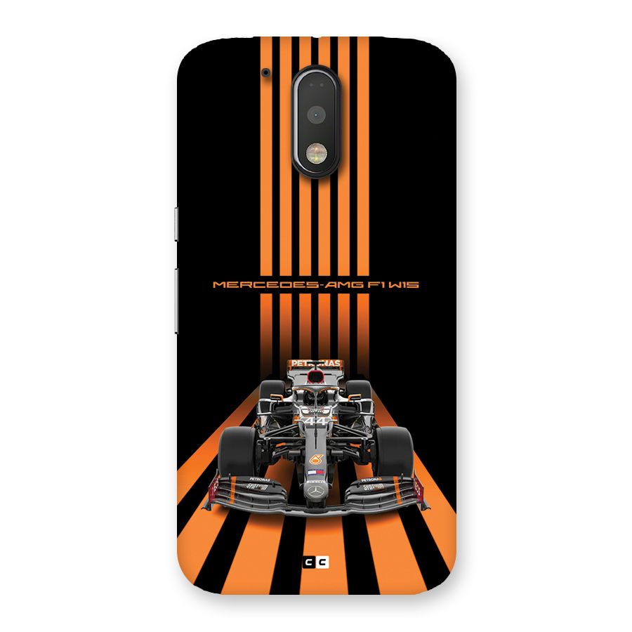 Supercar On Track Back Case for Moto G4