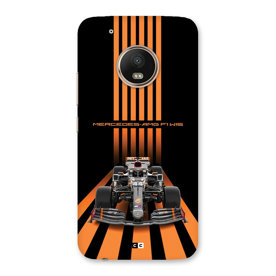 Supercar On Track Back Case for Moto G5 Plus