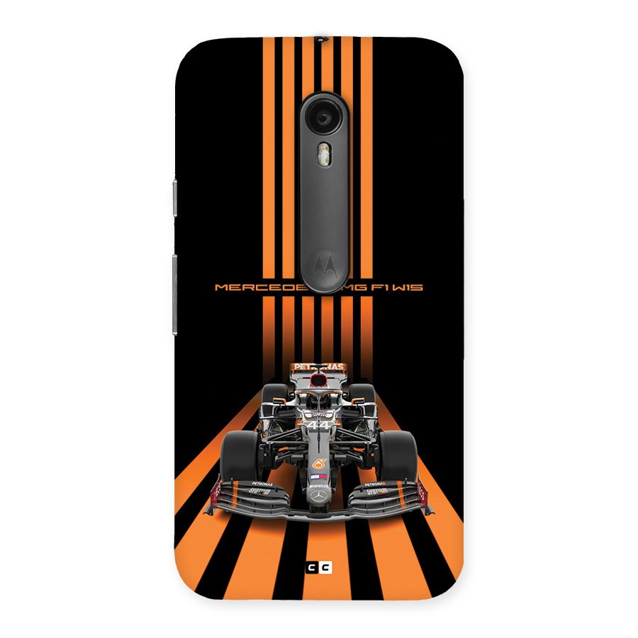 Supercar On Track Back Case for Moto G Turbo
