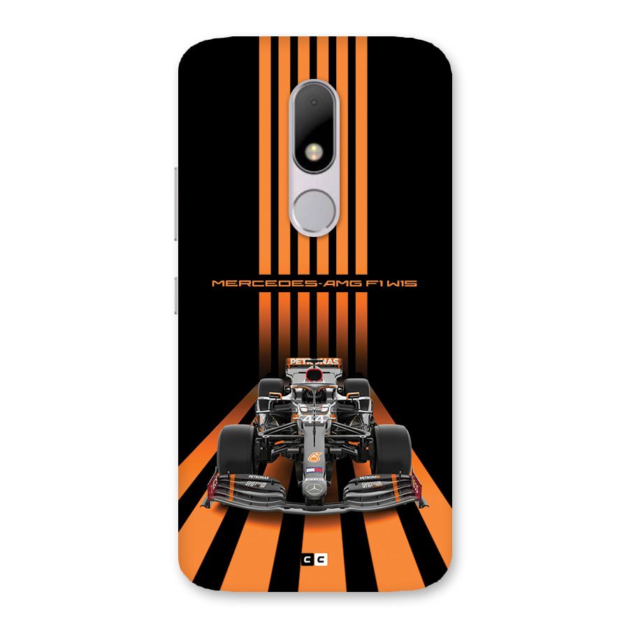 Supercar On Track Back Case for Moto M