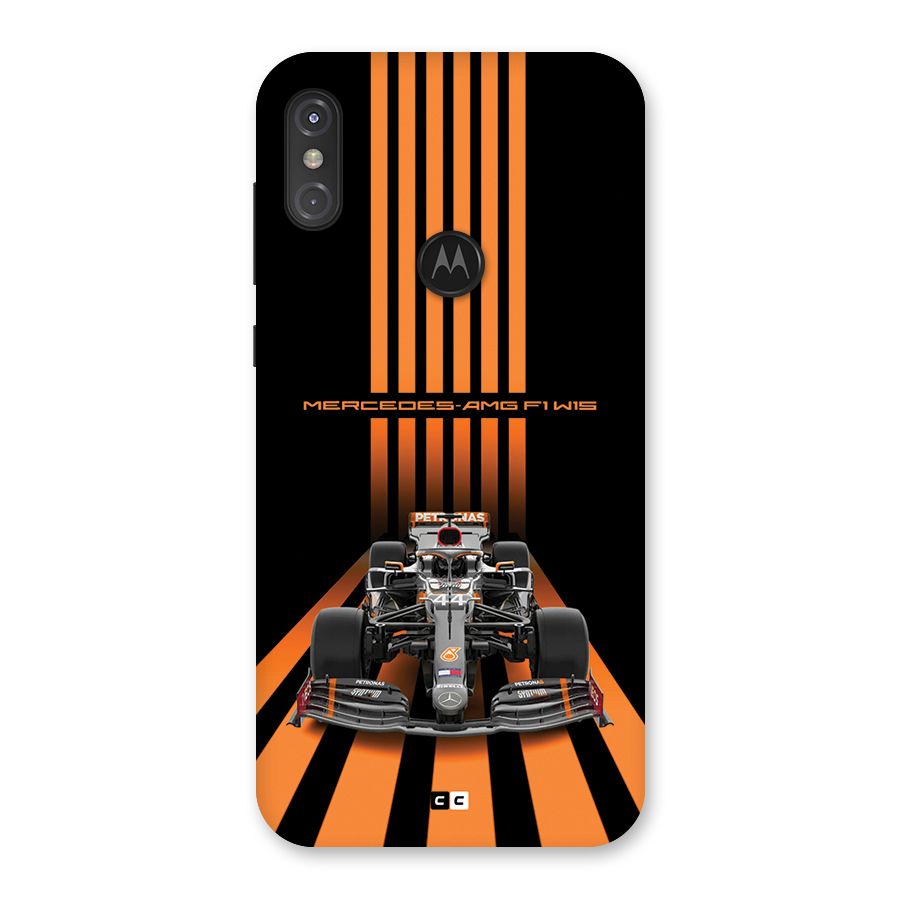 Supercar On Track Back Case for Motorola One Power