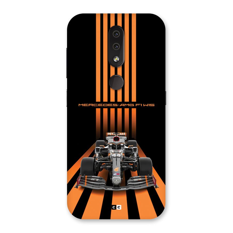 Supercar On Track Back Case for Nokia 4.2
