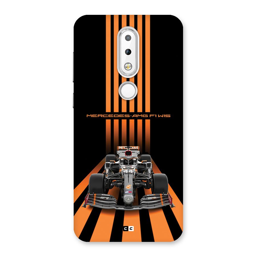 Supercar On Track Back Case for Nokia 6.1 Plus