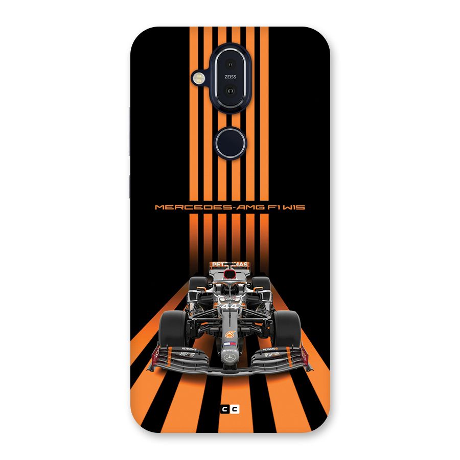 Supercar On Track Back Case for Nokia 8.1