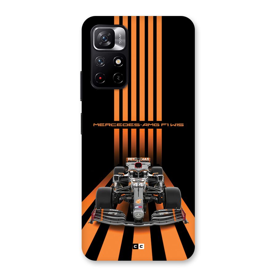 Supercar On Track Back Case for Redmi Note 11T 5G